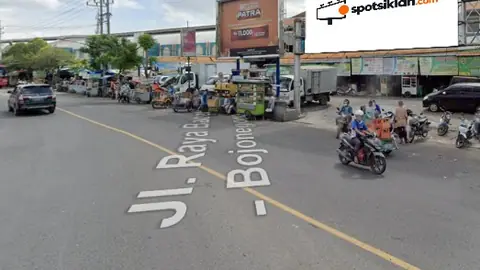 Billboard 4 × 8 m di Jl. Babat-Jombang (Arah Pasar Babat), Lamongan, Jawa Timur