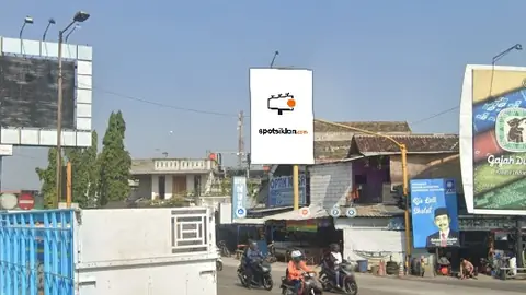 Baliho 6 × 4 m di Jl. Bedahan (Pertigaan Jalan Bedahan), Lamongan, Jawa Timur