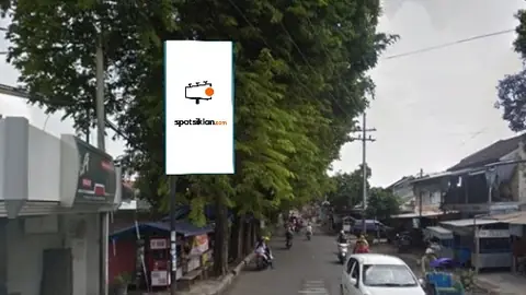 Baliho 4 × 2 m di Blok Pasar Baru Lumajang (Area Pasar Sukodono), Jawa Timur