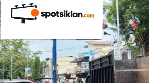 Billboard 5 × 10 m di Jl. Jenderal Ahmad Yani (Arah Lapangan Merdeka Langsa), Aceh