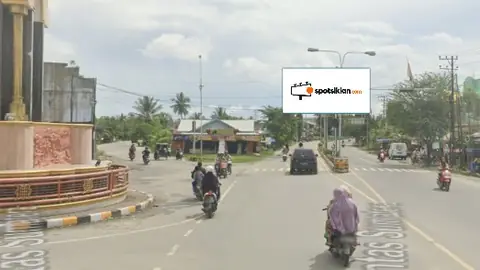 Billboard 5 × 10 m di Jl. A Yani (Dari Banda Aceh, Area Simp. Komando), Langsa (unit 2)