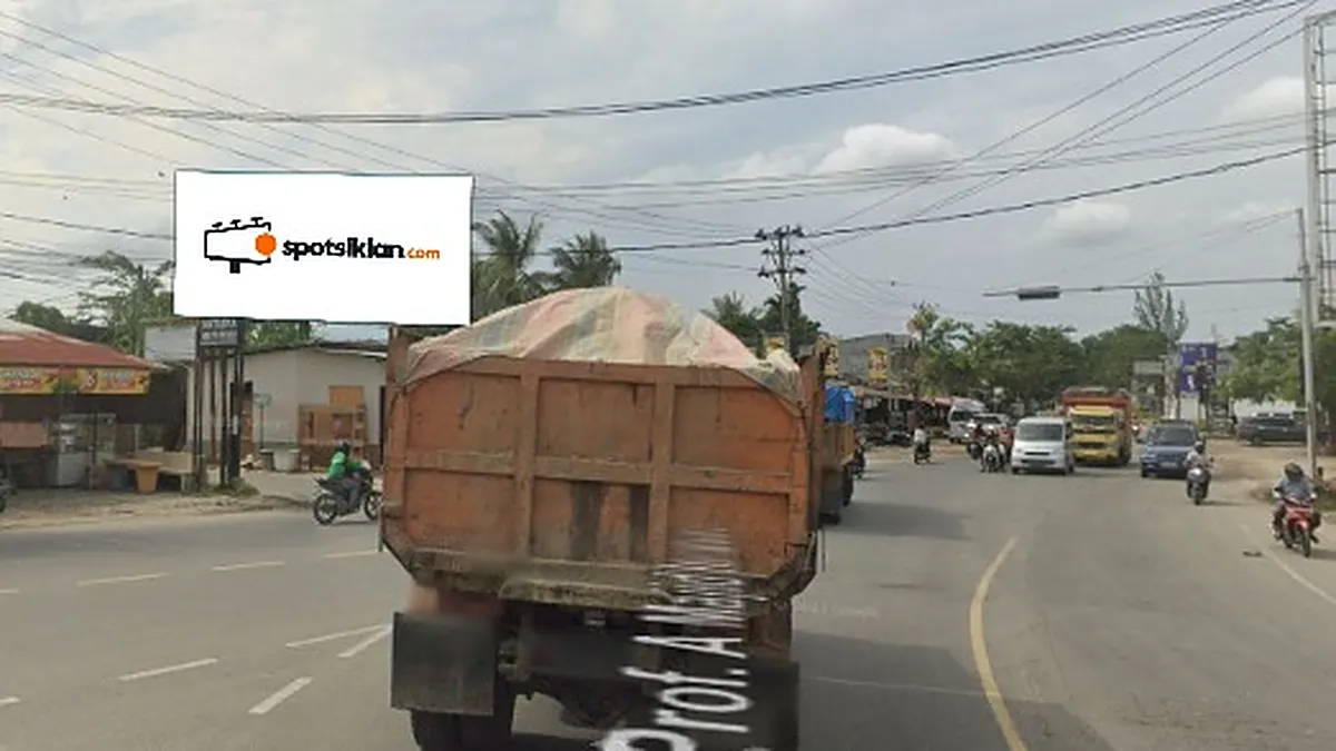 Billboard 5 × 10 m di Jl. Lintas Sumatera (Simpang Komando, Dari Jl. Prof A Majid Ibrahim), Langsa, Aceh