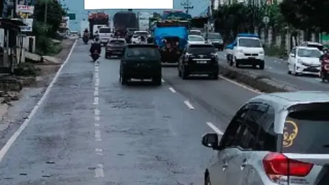 Billboard 5 × 10 m di Jl. Alamsyah Ratu Prawiranegar (dari Atas Flayover Mall Boemi Kedaron, Samping Mall Boemi Kedaton), Lampung Selatan