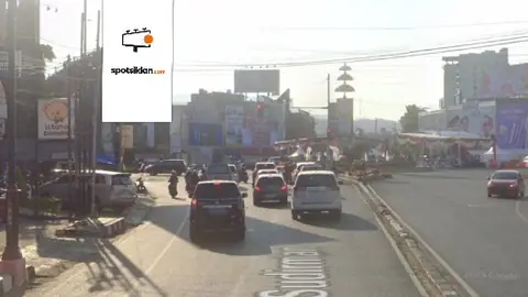 Billboard 4 × 8 m di Jl. Jend. Sudirman (Arah Adipura Monument), Bandar Lampung
