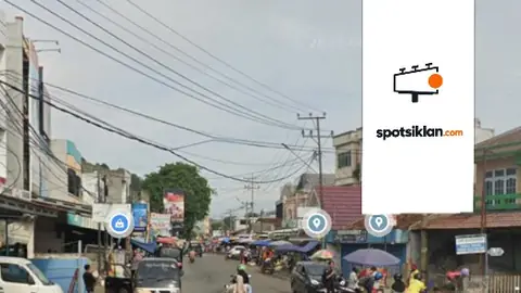 Billboard 10 × 5 m di Jl. Hayam Wuruk (Menuju Pasar Tugu), Bandar Lampung