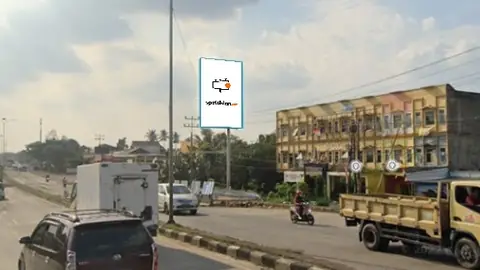 Baliho 6 × 4 m di Jl. Soekarno Hatta (Dari Wayhalim/TanjungSenang-Rajabasa/Hajimena), Bandar Lampung