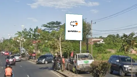 Baliho 6 × 4 m di Jl. ZA. Pagar Alam (Dari Bundaran Rajabasa/Hajimena-Terminal Rajabasa/Tanjung Karang), Bandar Lampung