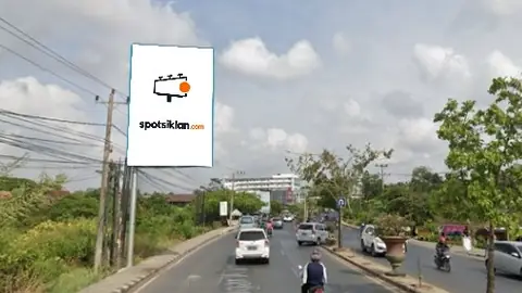 Baliho 6 × 4 m di Jl. ZA. Pagar Alam (Dari Bundaran Rajabasa/Hajimena-Terminal Rajabasa/Malahayati), Bandar Lampung