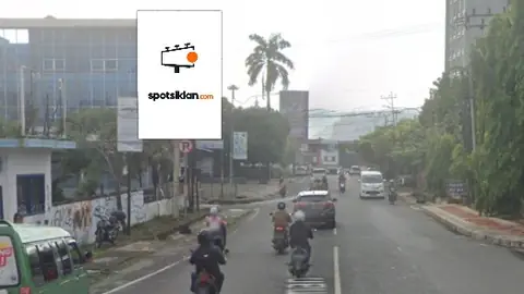 Baliho 6 × 4 m di Jl. Jendral Sudirman (Depan Batique Hotel), Bandar Lampung