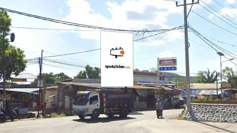 Baliho 6 × 4 m di Jl. Pelabuhan Lembar (Pintu Masuk Pelabuhan Lembar), Lombok Barat, Nusa Tenggara Barat