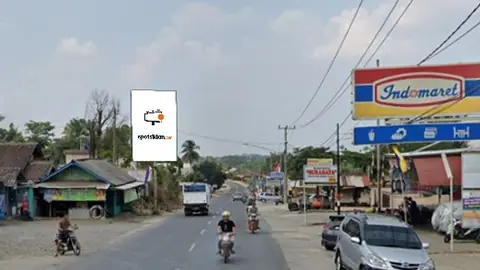 Baliho 6 × 4 m di Jl. Lintas Sumatera (Dari Liwa/Baradatu-Kota Bumi/Bandar Lampung), Lampung Utara