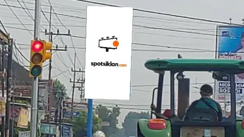 Billboard 4 × 8 m di JI. Babat-Caruban (Depan Pasar Jogobayan), Madiun, Jawa Timur