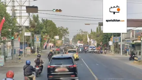 Baliho 4 × 6 m di Jl. Raya Jiwan (Dari Perempatan Jiwan), Madiun, Jawa Timur