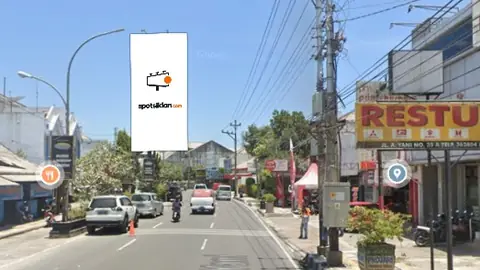 Billboard 10 × 5 m di Jl. Ahmad Yani 33 (Depan Restu Motor), Magelang, Jawa Tengah