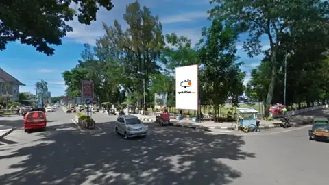 Billboard 4 × 6 m di Jl. Sudirman (Lapangan Simarito) Pematang Siantar, Pematangsiantar, Sumatera Utara