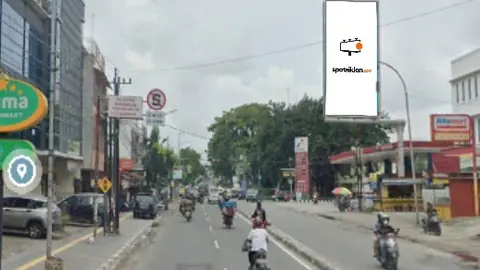 Billboard 10 × 5 m di Jl. Kol. Yos Sudarso (Samping STMIK LOGIKA (Kampus -1), Hadap Selatan), Medan, Sumatera Utara