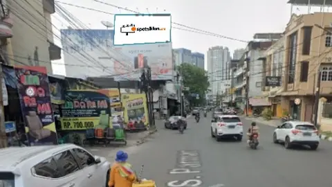 Billboard 6 × 12 m di Jl. S Parman (Area Simpang Glugur), Medan, Sumatera Utara