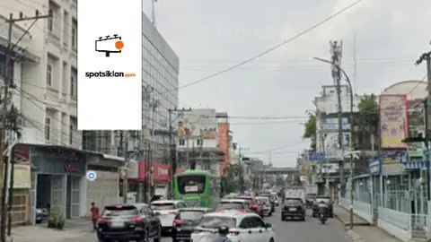 Billboard 12 × 5 m di Jl. MH Thamrin (Menuju Universitas Mikroskill), Medan, Sumatera Utara