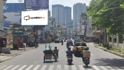 Billboard 12 × 6 m di Jl. Letjen S Parman (Simp Jl. Glugur, Arah Plaza Medan Fair), Sumatera Utara