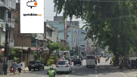 Billboard 6 × 12 m di Jl. Letjen S Parman (Simp. Kejaksaan, Dari Mall Cambridge City Square Menuju Plaza Medan Fair), Sumatera Utara