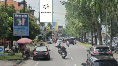 Billboard 5 × 10 m di Jl. Ring Road (Dekat SPBU Ringroad, Pusat Kota), Medan, Sumatera Utara
