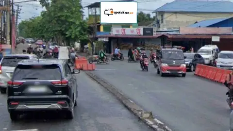 Baliho 6 × 4 m di Jl. Gaperta (Samping Mandiri Supermarket), Medan, Sumatera Utara