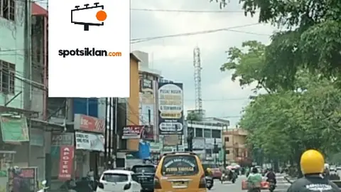Baliho 4 × 6 m di Jl. Sisingamangaraja (Simpang Limun), Medan, Sumatera Utara