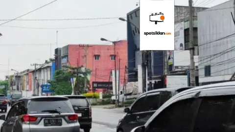 Baliho 4 × 6 m di Jl. Gatot Subroto (Seberang Panca Budi, Menuju Pasar Sei Kambing), Medan, Sumatera Utara