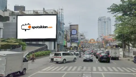 Videotron 7 × 14 m di Jl. KH. Zainul Arifin (Dari Sun Plaza), Medan, Sumatera Utara