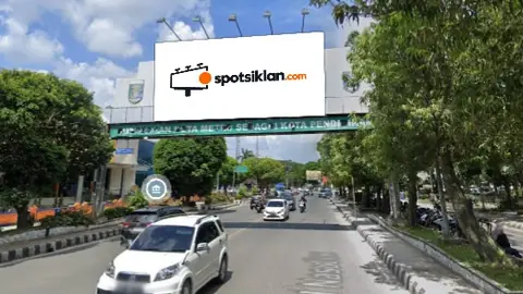 Bando Jalan 5 × 10 m di Jl. AH Nasution (dari Alun-alun menuju Kantor PEMDA), Metro, Lampung