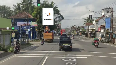 Baliho 6 × 4 m di Jl. Magelang-Yogya (Area Pertigaan Gulon Salam), Jawa Tengah