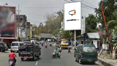 Baliho 6 × 4 m di Jl. Raya Sarangan (Pasar Plaosan Magetan), Jawa Timur