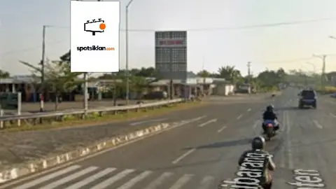 Baliho 4 × 6 m di Jl. Jatibarang-Kadipaten (Area Bandara Kertajati), Majalengka, Jawa Barat