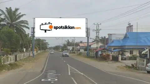 Bando Jalan 10 × 5 m di Jl. Padang-Bengkulu (Arah Dari JNE Mukomuko Menuju Pengadilan Negeri Mukomuko)