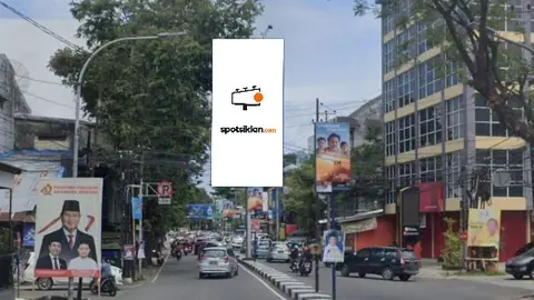 Billboard 5 × 10 m di Jl. Gunung Bawakaraeng (Arah Lapangan Karebosi Makassar), Sulawesi Selatan
