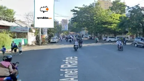 Baliho 6 × 4 m di Jl. Arief Rate (Arah Taman Hassanudin), Makassar, Sulawesi Selatan