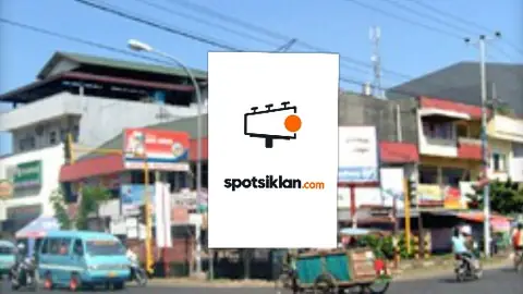 Baliho 4 × 6 m di Jl. Cendrawasih (Area Simpang Jl. Kakaktua), Makassar, Sulawesi Selatan