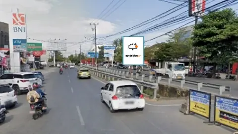Baliho 3 × 4 m di Jl. Pengayoman (Depan Transmart Pengayoman, Arah RS Hermina Makassar), Sulawesi Selatan