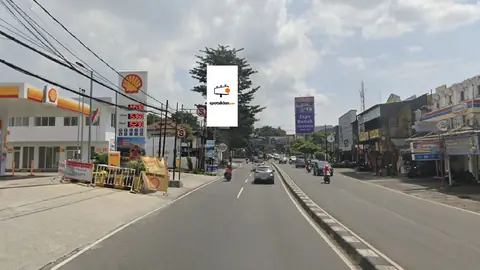Billboard 5 × 10 m di Jl. Soekarno Hatta (Pombensin Shell) View Menuju Monumen Pesawat Terbang, Kota Malang, Jawa Timur