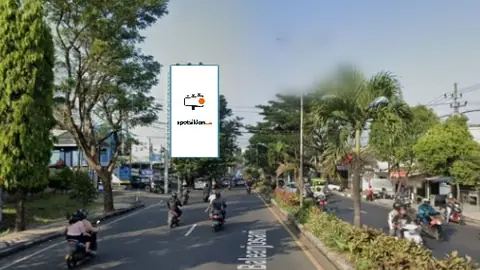 Billboard 10 × 5 m di Jl. Jend. Ahmad Yani Utara (Arah Taman Kendedes), Malang, Jawa Timur