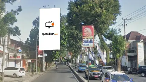 Billboard 10 × 5 m di Jl. Kawi (Depan MOG), Malang, Jawa Timur