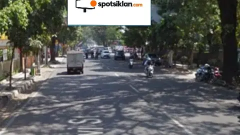 Bando Jalan 8 × 4 m di Jl. Soekarno - Hatta (Dari Soekarno - Hatta ke Borobudur), Malang, Jawa Timur