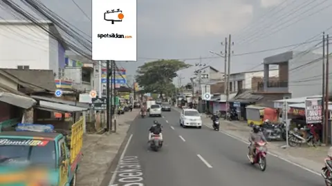 Baliho 6 × 4 m di Jl. Raya Beji (dari Jalan utama arah Kota Wisata Batu), Jawa Timur