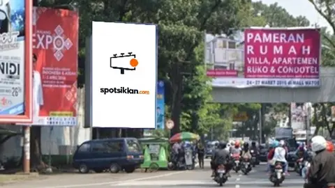 Baliho 6 × 4 m di Jl. Semeru (Area Stadion Gajayana Malang) (unit 2), Jawa Timur