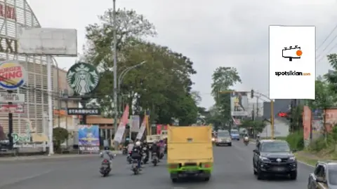 Baliho 6 × 4 m di Jl. Pandji Suroso (Depan Plaza Raya), Malang, Jawa Timur