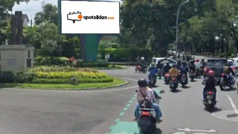 Videotron 4 × 8 m di Jl. Pahlawan Trip (Arah Taman Kota), Malang, Jawa Timur