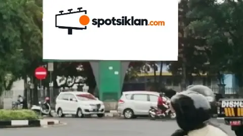 Videotron 5 × 9 m di Jl. Kertanegara (Depan Stasiun Kota Baru), Malang, Jawa Timur