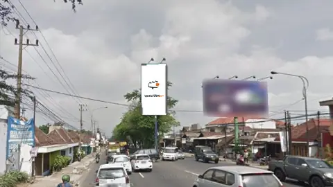 Billboard 10 × 5 m di Jl. Raya Singosari (Arah Malang), Jawa Timur