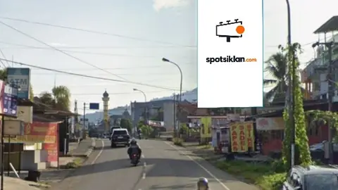 Billboard 5 × 10 m di Jl. KS Tubun (Jembatan Rimukku), Mamuju, Sulawesi Barat