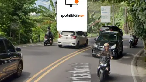 Baliho 4 × 6 m di Jl. RE Martadinata (Dekat Taman Kota Manado, Arah Bandara Sam Ratulangi), Sulawesi Utara